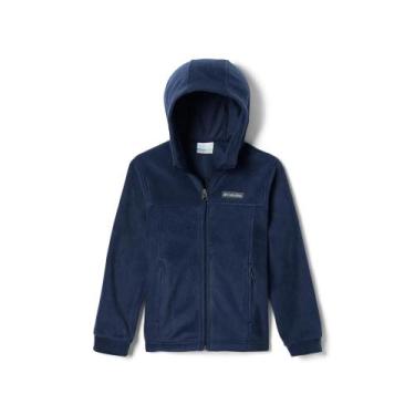 Imagem de Jaqueta Fleece Columbia Infantil Steens II com Capuz - WB6024, Azul ma