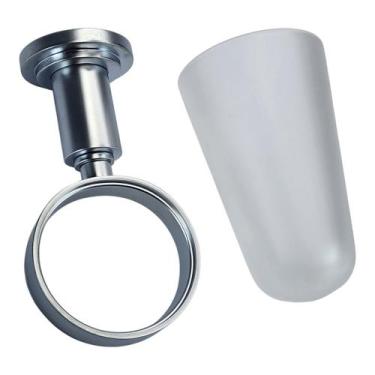 Imagem de Porta Copo C/ Copo Syrius Acetinado Docol - 00175210