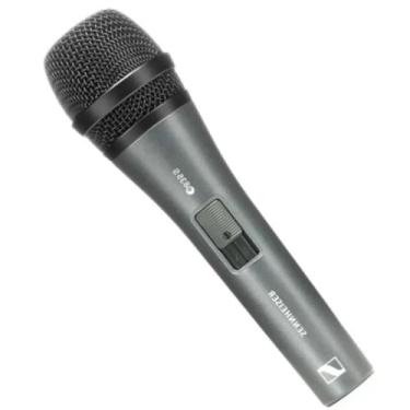 Imagem de microfone cardioide dinâmico Sennheiser E835-S com interruptor liga/de
