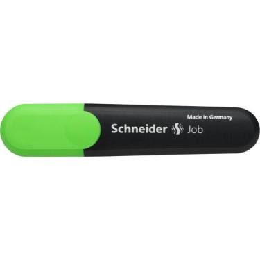 Imagem de Caneta Marca Texto JOB Schneider Verde Caixa com 10 - Compactor