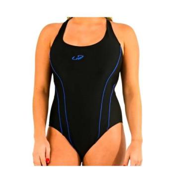 Imagem de Maiô Hammerhead Xtra Life Com Viés - Preto/Azul, Preto, Azul, GG