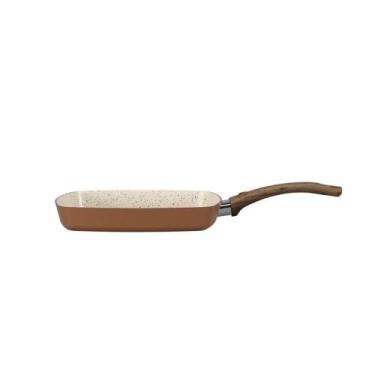 Imagem de Grill Primea 24 cm x 24 cm 1,3 Litros - Cappuccino - Brinox