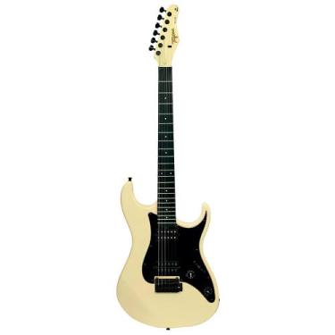 Imagem de Guitarra Tagima TG525 OWH Olympic White E/BK TW Series Stratocaster, U