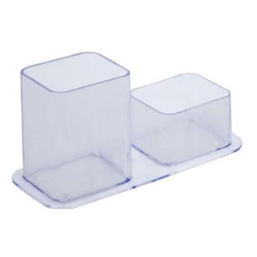 Imagem de Porta lápis/clips - cristal - 3030.H - Dello