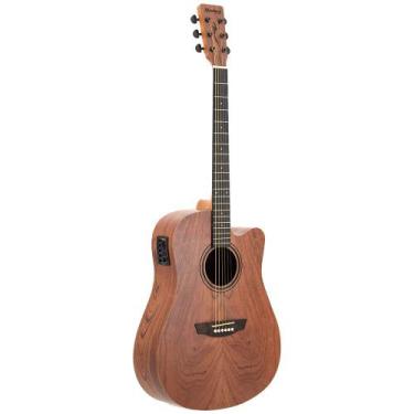 Imagem de Violão Strinberg FS4D BGS Natural Bubinga Satin Forest Series Eletroac