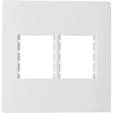 Imagem de Espelho Placa Peesa Una Max P1755 4X4 4Modulo Branco