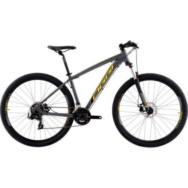 Imagem de Bicicleta Aro 29 Oggi Hacker Sport 21v - Grafite/Amarelo/Preto - Oggi 