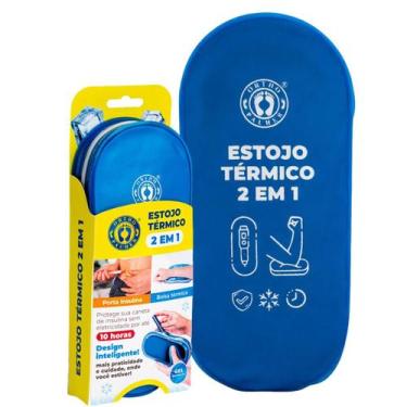 Imagem de Estojo Térmico IcePauher 2 em 1 Porta Insulina e Medicamentos Ortho Pa