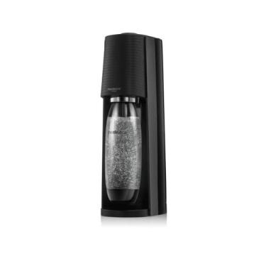 Imagem de Máquina para Gaseificar Água Terra SodaStream Preta com Cilindro Quick