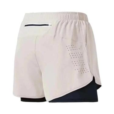 Imagem de Shorts Esportivos Masculinos De Secagem Rápida Com Bolso Embutido 2 Em