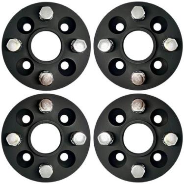 Imagem de 04 Pç Adaptador De Roda Nissan 4x114,3mm P/ 4x100mm 25mm CPF - DHSC