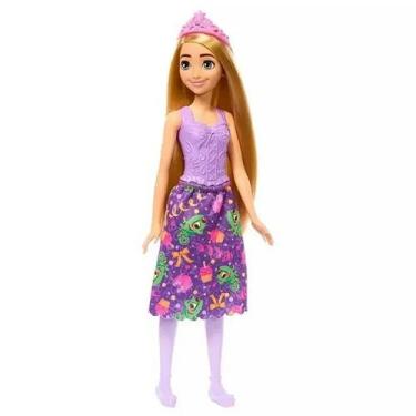 Imagem de Princesa Vestido De Festa Rapunzel - Mattel JBG04-JBG06