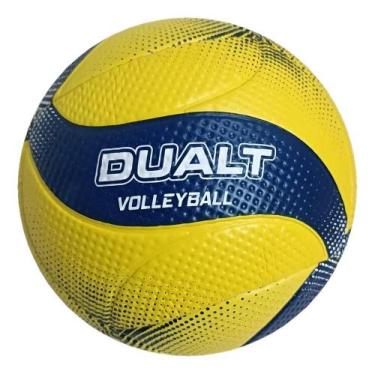 Imagem de Bola de Vôlei PVC Texturizado Amarelo/Azul - Congratulations Store