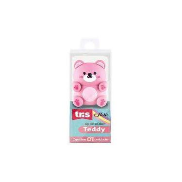Imagem de Apontador holic ursinho teddy rosa - tris
