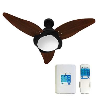 Imagem de Ventilador de Teto Venti-Delta Panamá Black Controle Remoto E De Parede (127)