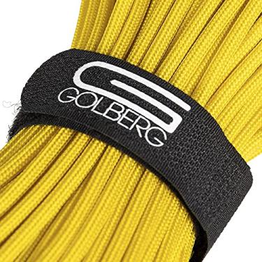 Imagem de GOLBERG G MIL-SPEC-C-5040-H Authentic Mil-Spec 550 Paracord - 249.5 kg Tipo III 7 fios 5/32 polegadas Corda de paraquedas - 100% nylon