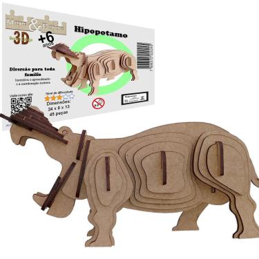 Brinquedo Quebra Cabeça 3d Caminhão Man Mdf Classic