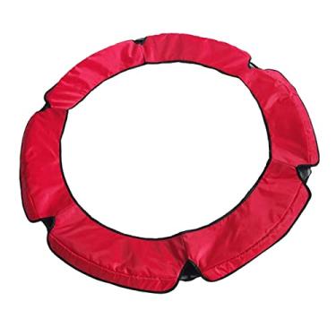 Imagem de Wandteppich de almofada de segurança de trampolim, capa de de Oxford resistente a rasgos para interior ao ar livre