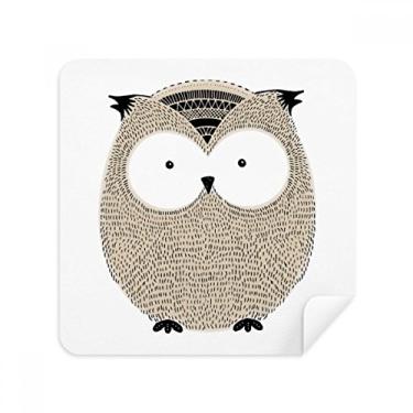 Imagem de Tecido de camurça simples estilo coruja gordinha, 2 unidades