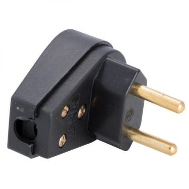 Imagem de Plugue Angular 2p 20 A 250 V Tramontina Preto