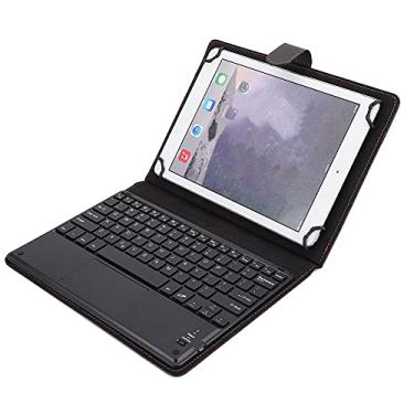 Imagem de Teclado Bluetooth Touchpad com capa, teclado de 9,7-10 polegadas Bluetooth Touchpad 100 horas de trabalho com capa protetora para Tablet PC de 9,7-10 polegadas