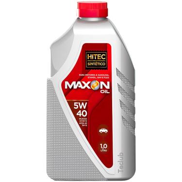 Imagem de Óleo Sintético 5W40 Maxon Oil Hitec sn 1 Litro