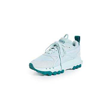 Imagem de Reebok Women's Classic Leather Cardi B V2 Sneakers, Whiblu/Whiblu/Seapte, Blue, 5 Medium US