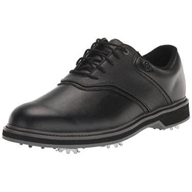 Imagem de FootJoy Sapato de golfe masculino Fj Originals, Preto/preto, 8