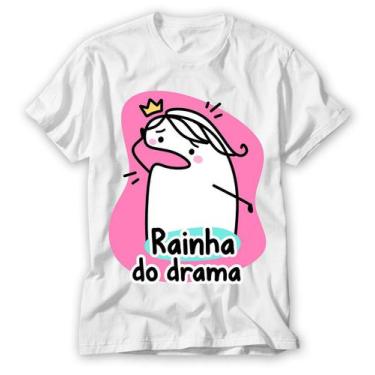 Imagem de Camiseta Dia Das Mães Rainha Do Drama Frase Desenho Flork - Vidape