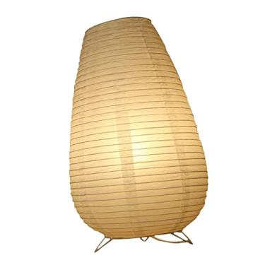 Imagem de Baoblaze Abajur de lanterna de papel design chinês abajur de, decoração de festa mento decoração à mão para acessórios, Longo 22x39cm