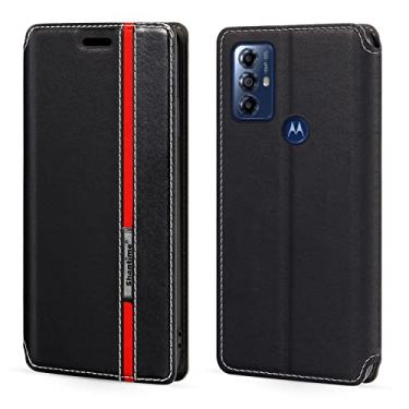 Imagem de Capa para Motorola Moto G Play 2023, capa flip de couro com fecho magnético multicolorida com porta-cartão para Motorola Moto G Play Gen 2 (6,5 polegadas)