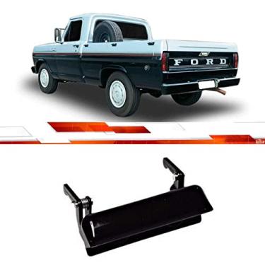 Imagem de Macaneta Externa Tampa Caçamba F1000 1993 Ate 1998