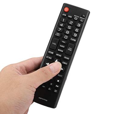 Imagem de DAUERHAFT Controle remoto Smart TV, controle remoto universal linda aparência AKB74475433 controle remoto confortável controle de TV para LG 42LD550 47LD650UA