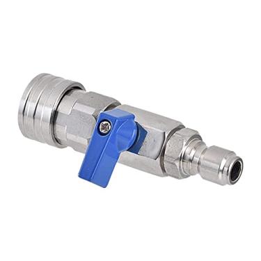 Imagem de Bothyi Válvula esférica de alta pressão conector rápido acoplador de tubo de água durável válvula de esfera premium para válvulas de irrigação agrícola tapume 3 de 20 cm