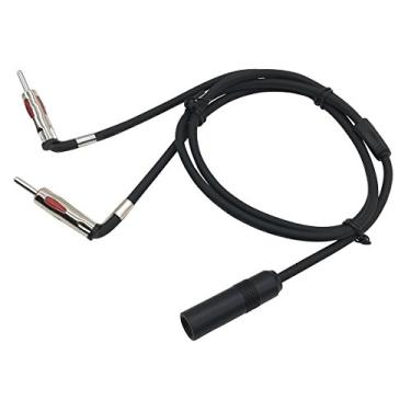 Imagem de CHHLIUT Divisor de antena de carro FM 1 fêmea para 2 machos cabo adaptador de antena automática divisor de rádio estéreo de carro extensão em forma de Y