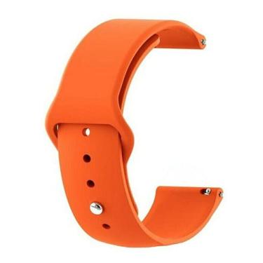 Imagem de Pulseira Silicone 20mm amazfit Gts / Gts2 / Gts Mini/Gtr Laranja - (C7COMPANY)