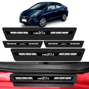 Imagem de Kit Soleira Porta Top Premium Hyundai Hb20s Todos Anos - Leandrini