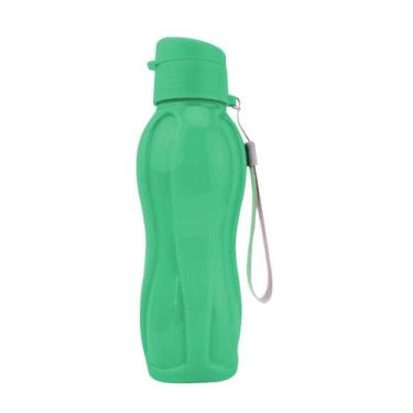 Imagem de Squeeze Matte Plástico 600ml Com Alça-Azul - Jfz Import