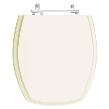 Imagem de Assento Sanitário Poliester Thema Biscuit (bege claro) para Vaso Incepa 6lpf