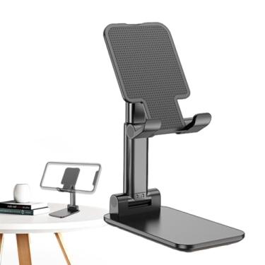 Imagem de Suporte dobrável para celular | Suporte de telefone para mesa,Suporte dobrável para telefone para mesa, suporte móvel, suporte para celular, acessórios de mesa Maidong