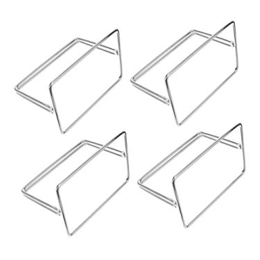 Imagem de Mikinona 4 Peças Suporte Defletor Divisor De Mesa Suporte De Tela Mesas De Escritório Escritorios De Oficina Suporte De Partição De Mesa Suporte De Partição De Mesa Suporte De Prateleira