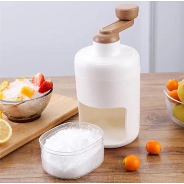 Imagem de Maquina Triturador de Gelo e Raspadinha Manual Coquetéis Drinks