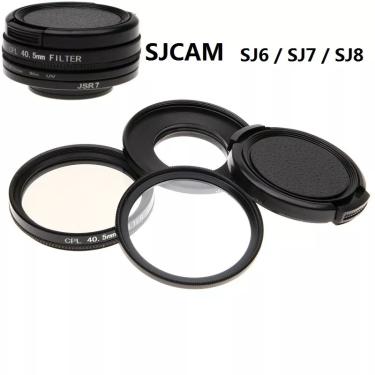 Imagem de Sjcam-câmera protetor de lente  filtro cpl  slin filtro uv  tampa da lente para sj6 legend/sj7