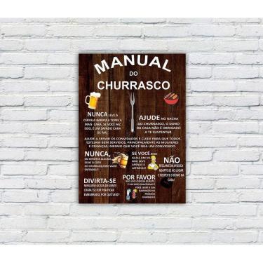Imagem de Placa Decorativa MDF Cantinho do Churrasco 19