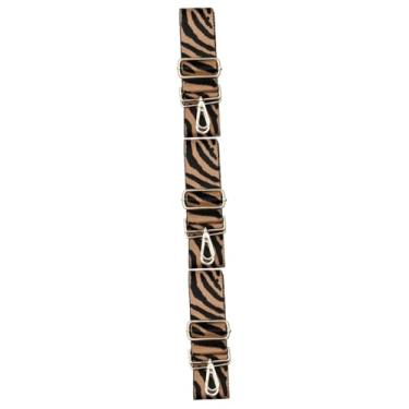 Imagem de NUOBESTY 3 Pecas Alça de ombro larga em zebra solteiro regua bolsa de tecido acessórios de guitarra bolsas bolsa de lona alça de bolsa cinto de ombro bolsa carteiro carteira