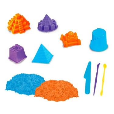 Imagem de Areia de Modelar Divertida Castelo DM Toys
