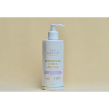Imagem de Condicionador Infantil 250Ml - Super hidratante com manteiga de karité - Não arde os olhos dos bebês - Fórmula Natural - Vegano - Não testado em animais - Bebê E Criança - Bem Essencial Cosméticos Naturais
