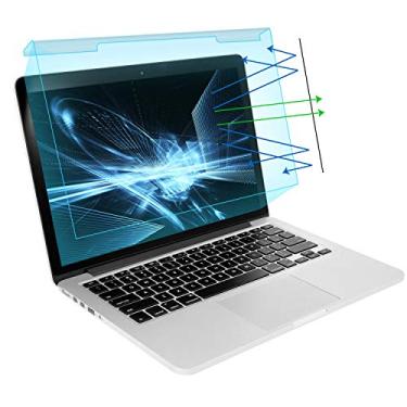 Imagem de Película protetora de tela com bloqueio de luz azul para laptop de 13-13,5 polegadas, filtro de proteção antiUV para diagonal 13, 13,3, 13,5 polegadas, 16:9, painel de monitor LED panorâmico para notebook (11,89 x 7,83 polegadas/C x W)