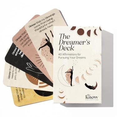 Imagem de I Know Collection Cartões de afirmação - 40 afirmações diárias positivas para mindfulness e motivação, baralho inspirador oráculo para autocuidado e manifestação, presentes de incentivo para mulheres