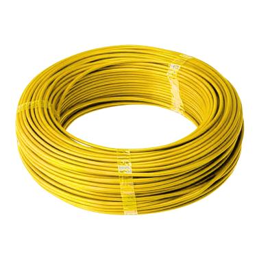 Imagem de Cabo 750v Flex 6mm Amarelo Rolo C/ 100 Metros NBR NM247-3 - Sil